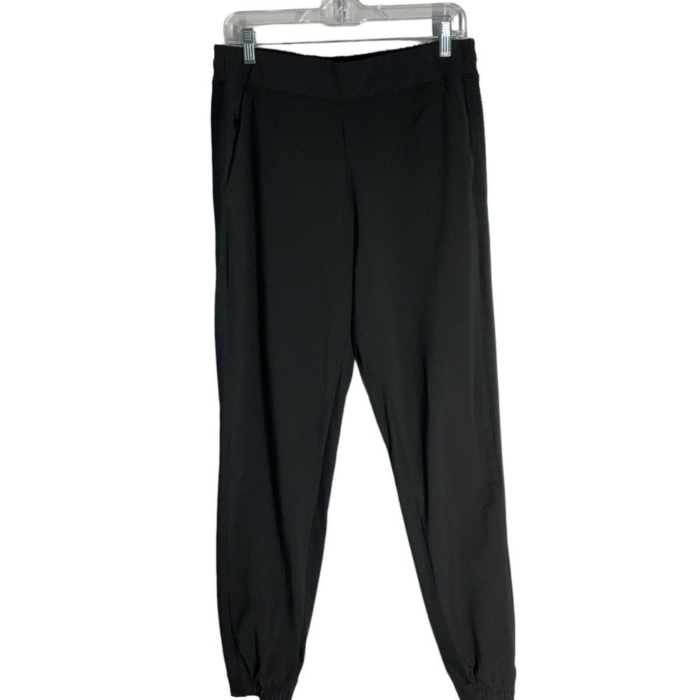 New Without Tags Athleta Brooklyn Jogger Pants Black Size 10 Athleisure